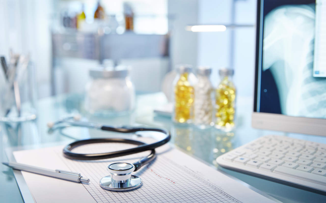 Close up of medical equipment