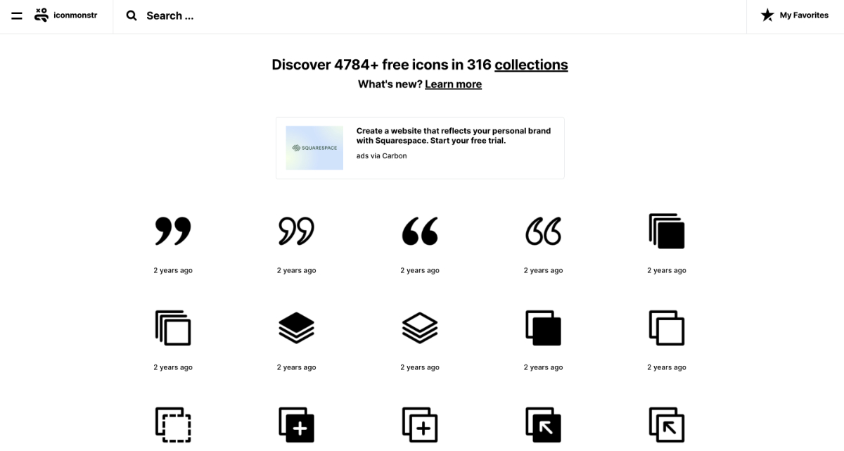 The best free icon websites to try now - Iconmonstr