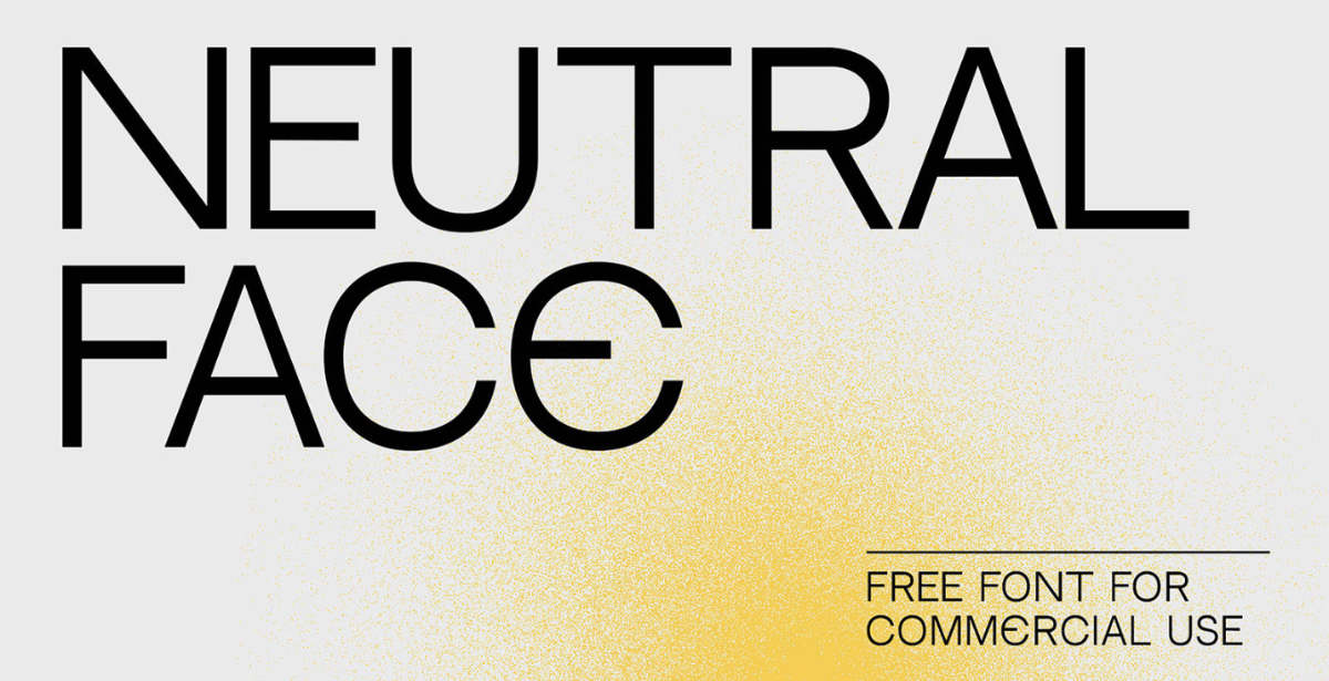 Neutral Face - Best free fonts for designers