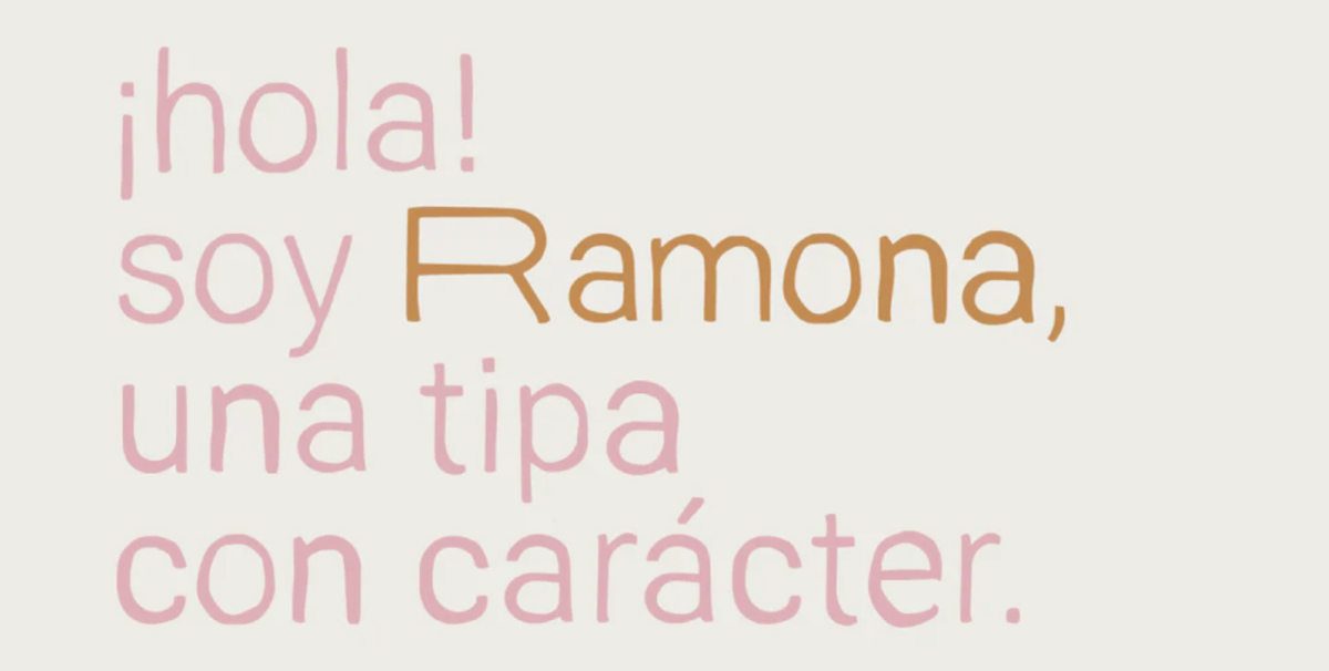 Ramona - Best free fonts for designers