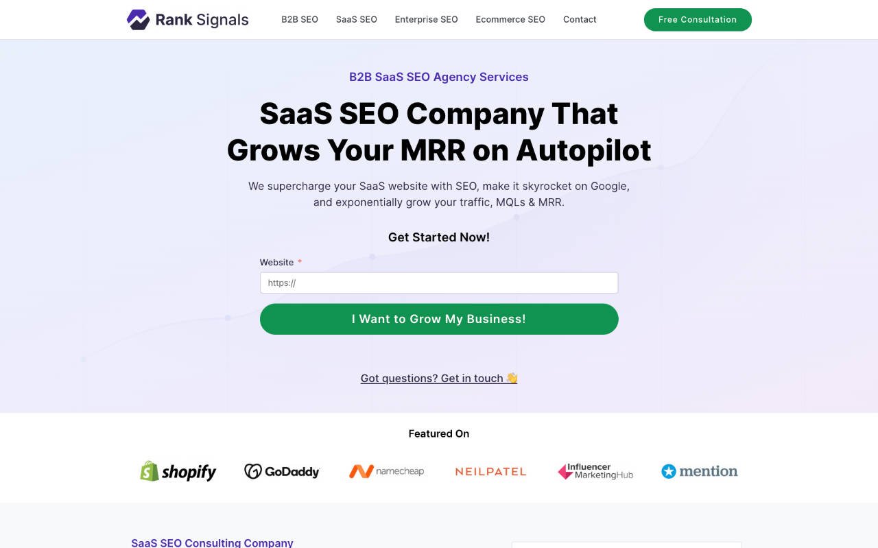 SaaS SEO Agency Services - Grow Your Company's MRR